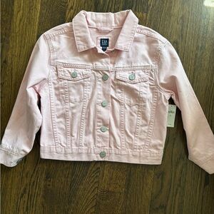 GAP Pink Jean Jacket Classic Denim Style (Girls size 10)